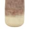 20" Copper Metal Distressed Textured Ombre Vase